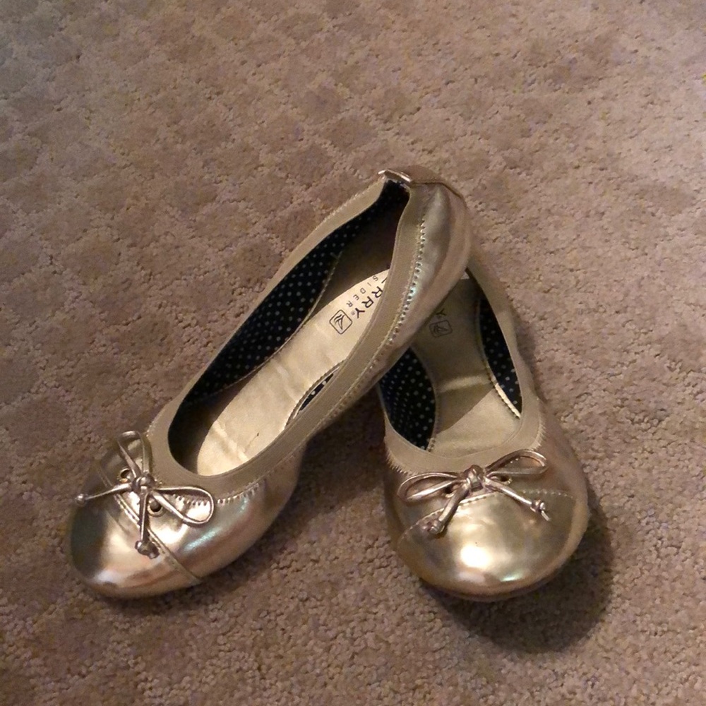 Gold SPERRY top sliders